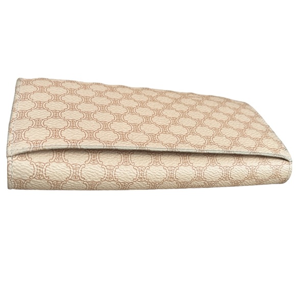 CELINE MACADAM Triomphe Vintage Leather Wallet - Picture 2 of 7